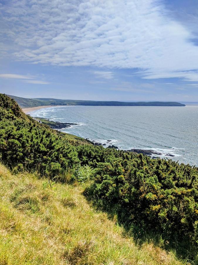 2 Putsborough - Luxury Apartment At Byron Woolacombe, Only 4 Minute Walk To Woolacombe Beach! Luaran gambar