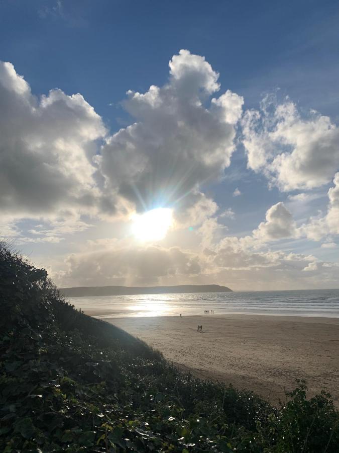 2 Putsborough - Luxury Apartment At Byron Woolacombe, Only 4 Minute Walk To Woolacombe Beach! Luaran gambar